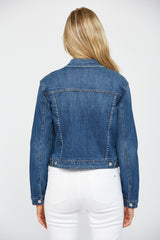DARK WASH DENIM JACKET
