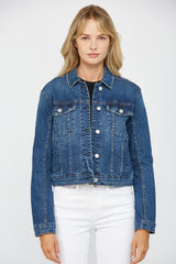Dark Wash Denim Jacket