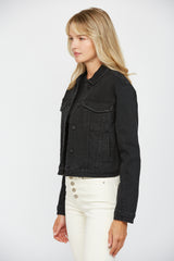 BLACK DENIM JACKET
