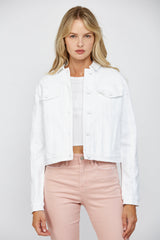 White Denim Jacket
