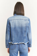 Vintage Wash Oversized Jacket
