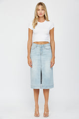 HIGH RISE A LINE SKIRT
