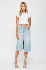 HIGH RISE A LINE SKIRT
