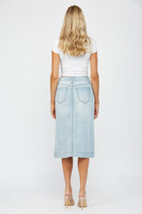 HIGH RISE A LINE SKIRT