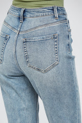 STRETCH SUPER HIGH RISE MOM JEAN