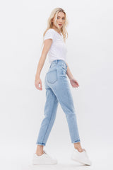 Stretch Super High Rise Mom Jean