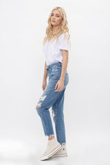 Rigid Super High Rise Mom Jean