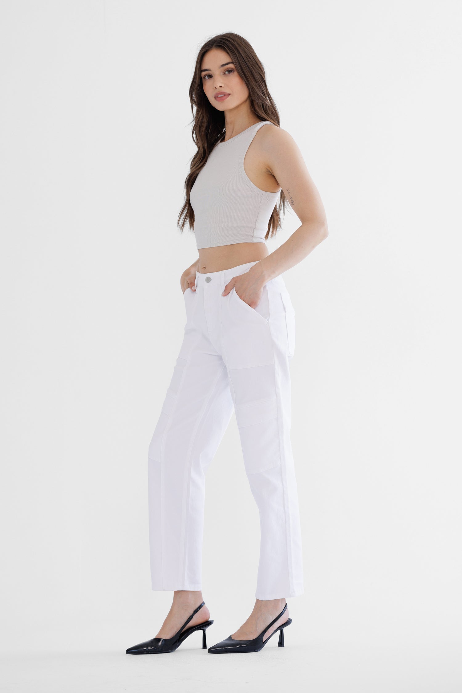 Super High Mom Cargo Pants