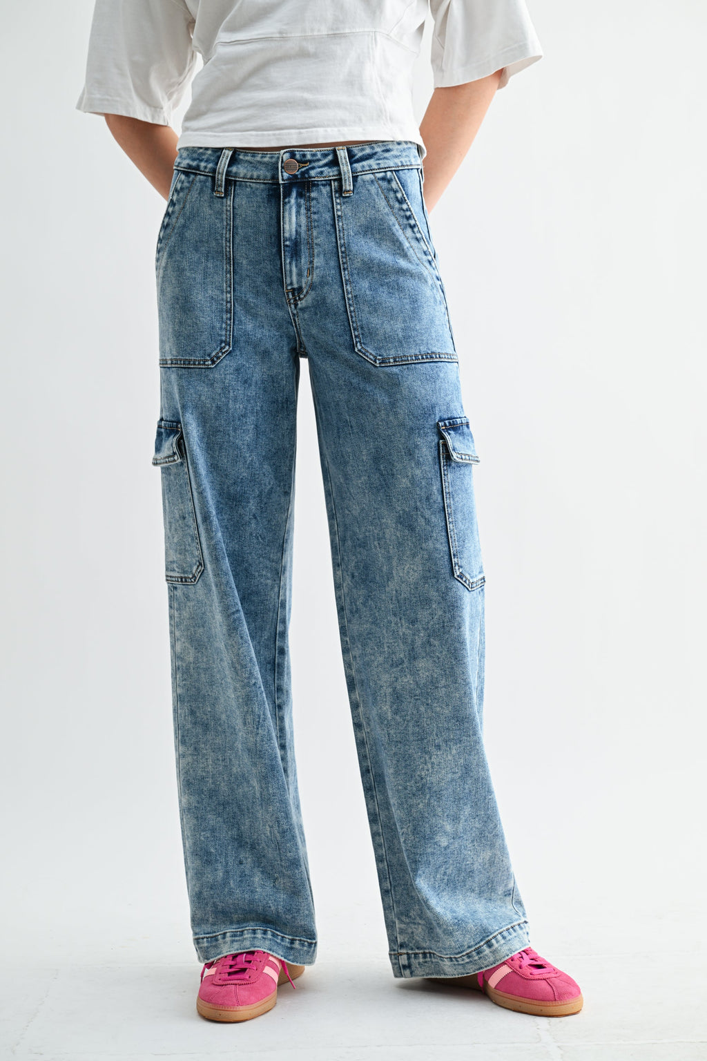 WASHED INDIGO REG 4