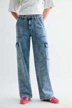 WASHED INDIGO REG 4