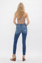 High Rise Ankle Skinny
