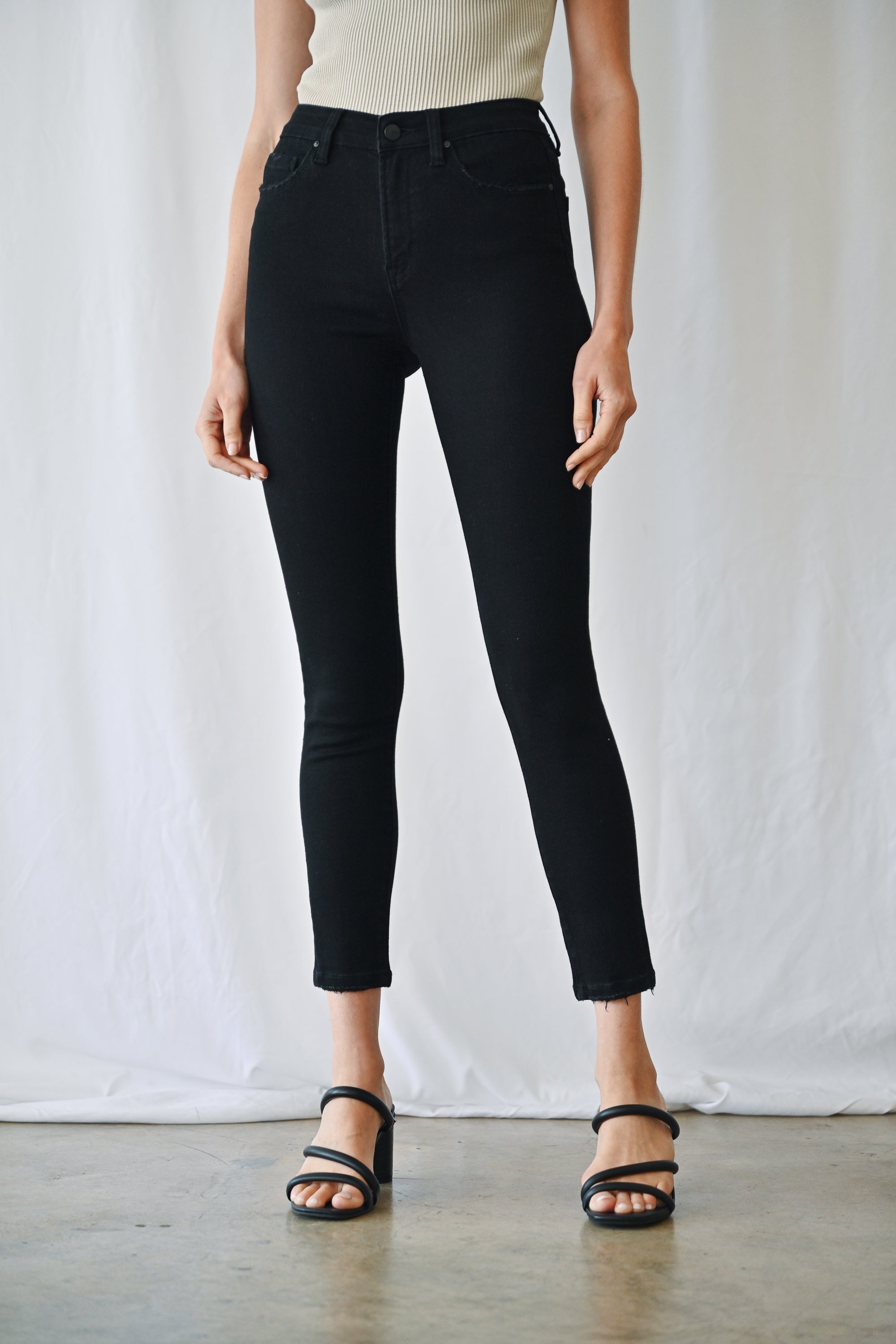 Mica Denim High Rise Ankle Skinny Secondary image