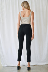 High Rise Ankle Skinny