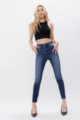 High Rise Ankle Skinny