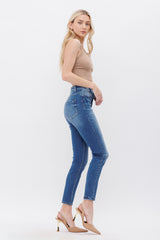 High Rise Ankle Skinny