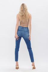 High Rise Ankle Skinny