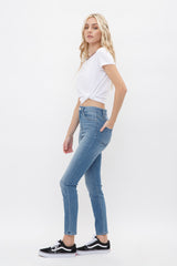 High Rise Ankle Skinny