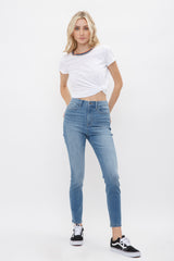 High Rise Ankle Skinny