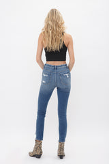 Mid Rise Crop Skinny