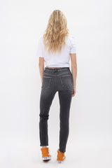 Mid Rise Ankle Skinny