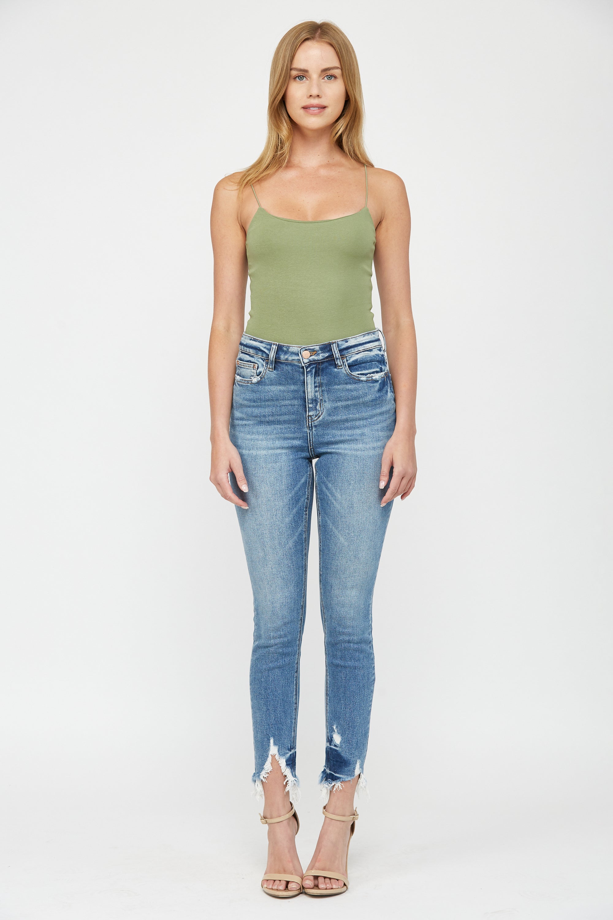 Mica Denim High Rise Ankle Skinny Secondary image