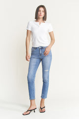 HIGH RISE ANKLE EASY SKINNY