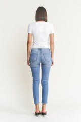 HIGH RISE ANKLE EASY SKINNY