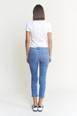 HIGH RISE CROPPED EASY SKINNY