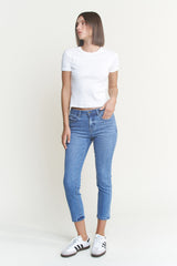 HIGH RISE CROPPED EASY SKINNY
