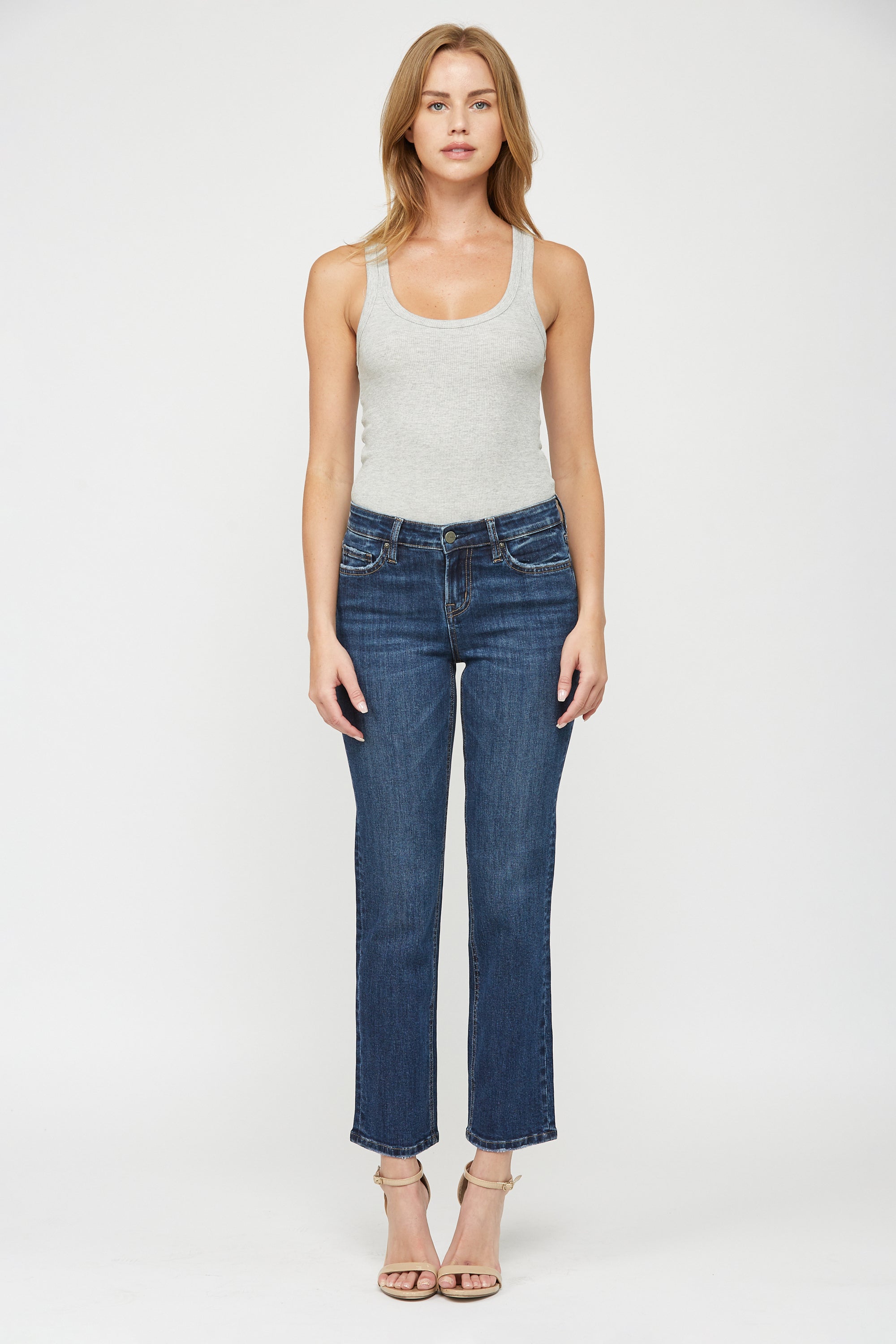 Mica Denim Mid Rise Straight Secondary image