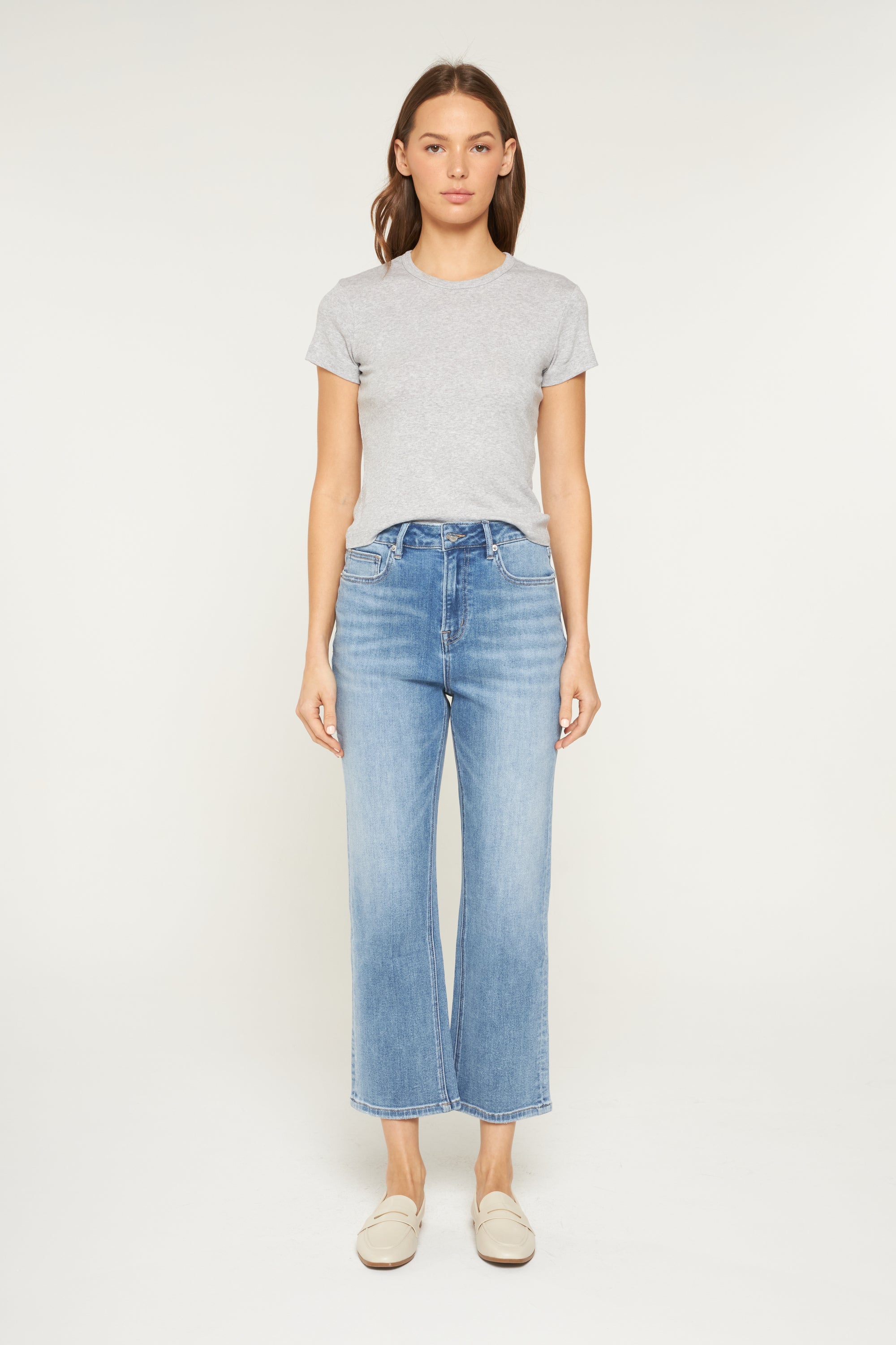 Mica Denim Super High Rise Straight Loose Fit Secondary image