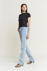 High Rise Straight Jeans - Tummy Tuck