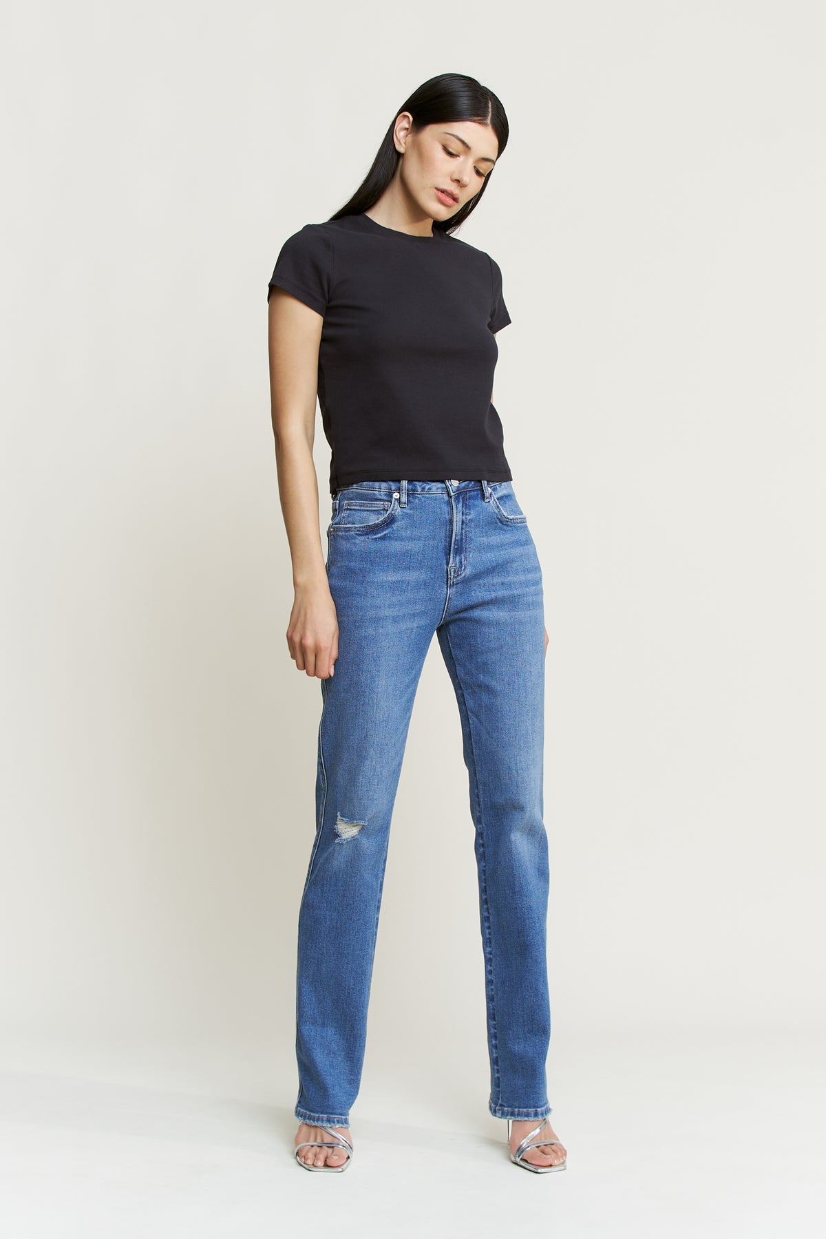 Super High Straight Jeans