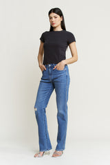 Super High Straight Jeans