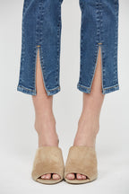 DK BLUE SLIT REG 7