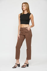 HIGH RISE UTILITY STRAIGHT CROP