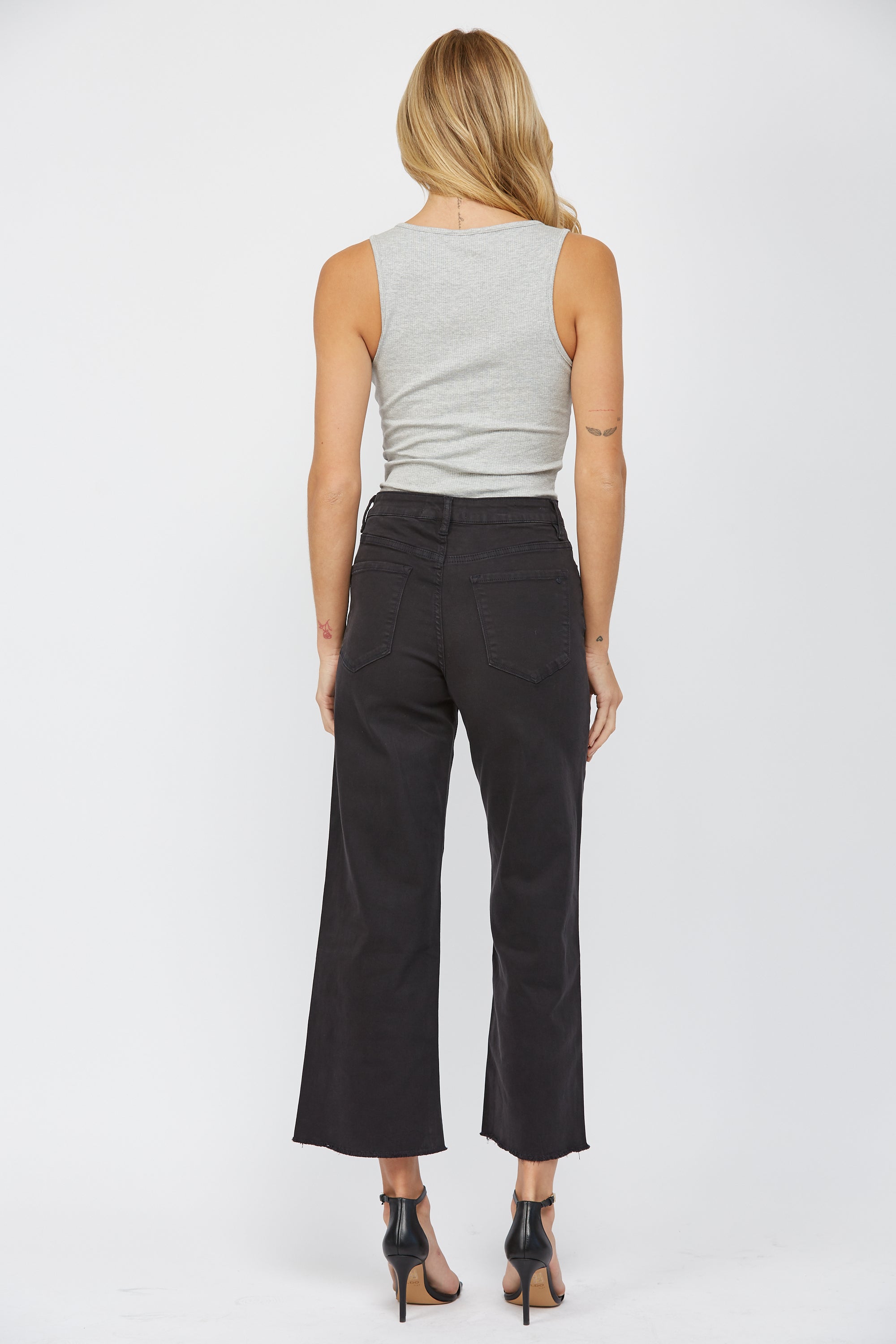 Chromatic High Rise Crop
