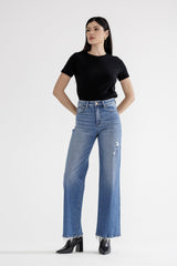 Stretch Super High Rise Wide Leg