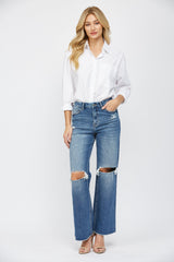 Stretch Super High Rise Wide Leg