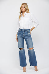 Stretch Super High Rise Wide Leg