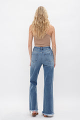 Stretch Super High Rise Wide Leg