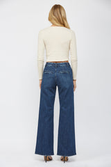 High Rise Wide Leg
