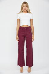 STRETCH SUPER HIGH RISE WIDE LEG