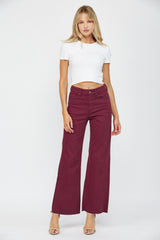 STRETCH SUPER HIGH RISE WIDE LEG