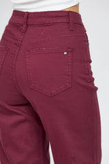 STRETCH SUPER HIGH RISE WIDE LEG