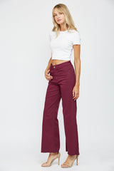 Stretch Super High Rise Wide Leg