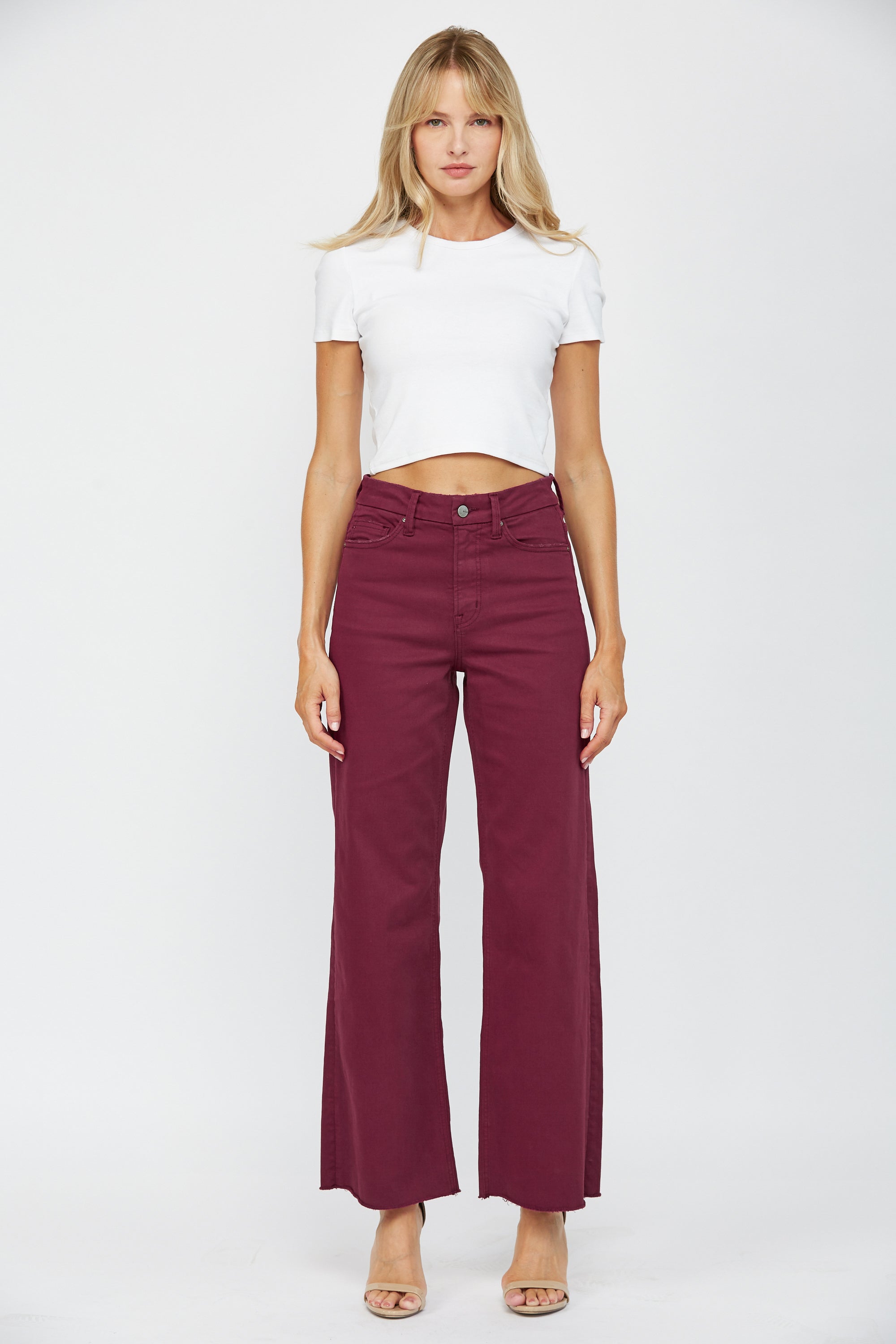 Stretch Super High Rise Wide Leg