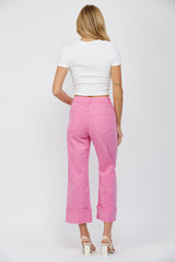 High Rise Wide Leg