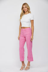 High Rise Wide Leg