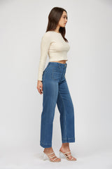 Super High Rise Wide Leg Cropped - Super Soft